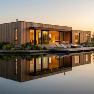 Mẫu nhà lắp ghép bằng gỗ hiện đại mới nhất