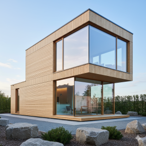 Nhà lắp ghép sang trọng 