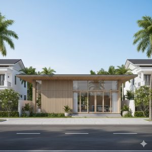 nhà siêu tốc sinh thái khung gỗ